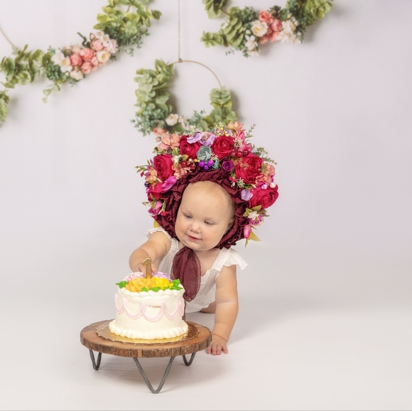 Photography floral bonnet - Picture 2 of 2